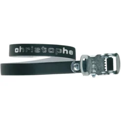 Zefal Accessoires Pédales Christophe 516 Sangles Pour Pédales Cuir, Noir