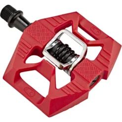 Crankbrothers Pédales VTT Double Shot 1 Pédales, Rouge/noir