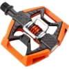 Crankbrothers Pédales Trekking & Ville Double Shot 2 Pédales, Orange/noir