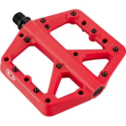 Crankbrothers Pédales VTT Stamp 1 Pédales, Rouge
