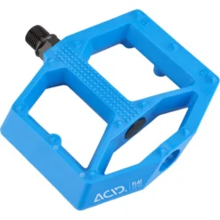 Cube-acid Pédales VTT C2-CC Pédales Plates, Bleu
