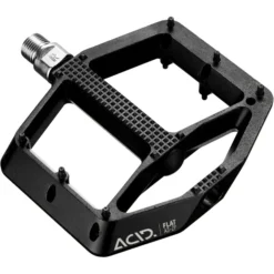 Cube-acid Pédales VTT Flat A3-ZP Pédales, Noir