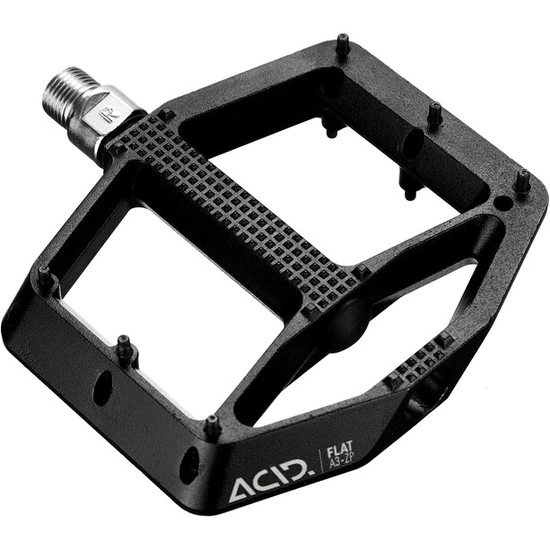Cube-acid Pédales VTT Flat A3-ZP Pédales, Noir