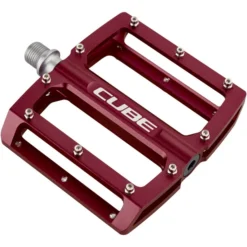 Cube Pédales BMX, Dirt & Freeride All Mountain Pédales, Rouge