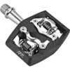 Rfr Pédales VTT Klick MTB Race Trail Pédales, Noir/argent