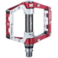 Xpedo Pédales BMX, Dirt & Freeride XMX18AC Pédales, Rouge/blanc