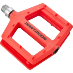 Dartmoor Pédales VTT Candy Pro Pédales Plates, Rouge