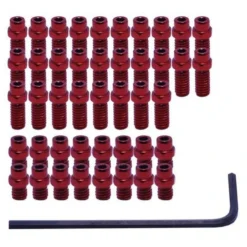 Dmr Accessoires Pédales Vault Kit FlipPin Pour Pédale, Rouge
