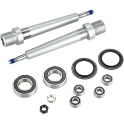 E-thirteen Accessoires Pédales Plus Kit De Réparation Pour Pédales Plates Essieu Droit, Gris