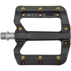 Funn Pédales BMX, Dirt & Freeride Black Magic Pédales Plates, Or