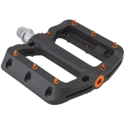 Funn Pédales BMX, Dirt & Freeride Black Magic Pédales Plates, Orange