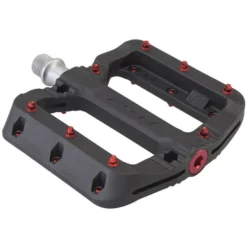 Funn Pédales BMX, Dirt & Freeride Black Magic Pédales Plates, Rouge