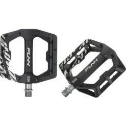 Pédales BMX, Dirt & Freeride Funndamental GRS Pédales Plates, Noir