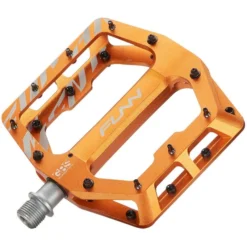 Pédales VTT Funndamental GRS Pédales Plates, Orange