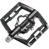 Funn Pédales VTT Mamba SS Pédales Avec One-Side Clip/One-Side Flat, Noir