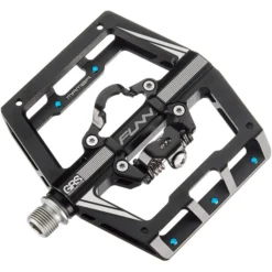 Funn Pédales VTT Mamba SS Pédales Avec One-Side Clip/One-Side Flat, Noir