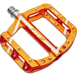 Ht Pédales BMX, Dirt & Freeride NANO-S ANS08 Leap Pédales Plates, Orange