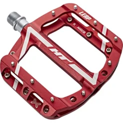 Ht Pédales VTT NANO-S ANS08 Leap Pédales Plates, Rouge