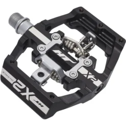 Ht Pédales VTT DH Race X2 Pédales Automatiques, Noir
