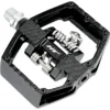 Ht Pédales Trekking & Ville G MTB GD1 Dual Combinaison Pédales, Noir