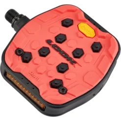 Look Pédales BMX, Dirt & Freeride Trail Grip Pédales, Rouge