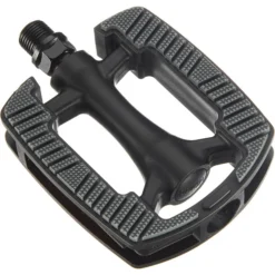 Marwi Pédales Trekking & Ville Trekking PP Anti-Slip Pédales Pour Vélo Électrique, Noir