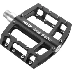 Nc-17 Pédales BMX, Dirt & Freeride Sudpin III Pédales CNC 15mm, Noir