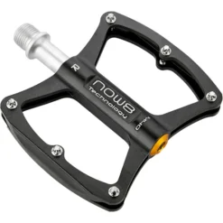 Now8 Pédales Trekking & Ville M40 Pédales Plates 6 Vis, Noir