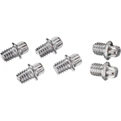 Now8 Accessoires Pédales Picots De Remplacement Pour Pédale Plate M40, Argent