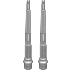 Nukeproof Accessoires Pédales Neutron Evo Kit Axe CroMoly, Argent