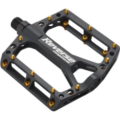 Reverse Pédales VTT Black One Pédales, Noir