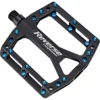 Reverse Pédales VTT Black One Pédales, Noir/bleu