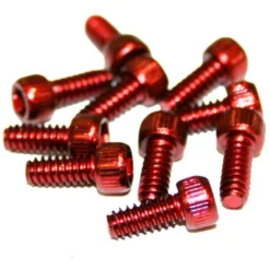 Reverse Accessoires Pédales Jeu De Picots De Pédale US Pour Escape Pro/Black One Steel, Rouge