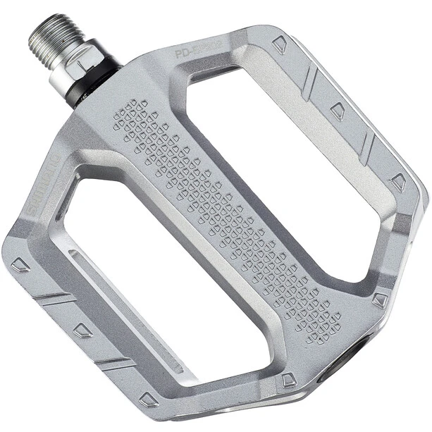 Shimano Pédales VTT PD-EF202 Pédales Plates, Argent