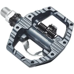 Shimano Pédales VTT PD-EH500 Pédales Avec SM-SH56, Gris