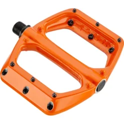 Spank Pédales BMX, Dirt & Freeride Spoon DC Pédales Plates, Orange