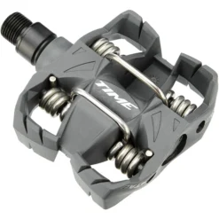 Time Pédales VTT ATAC MX 2 Pédales Enduro Avec Cales ATAC Easy, Gris