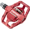Time Pédales VTT Speciale 12 Pédales Enduro Avec Cales ATAC, Rouge
