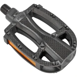 Xlc Pédales BMX, Dirt & Freeride PD-C15 Pédales 1/2" Avec Réflecteur Enfant, Noir