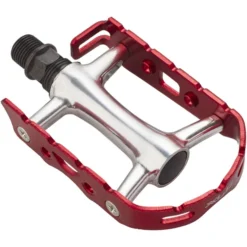 Xlc Pédales VTT Ultralight V PD-M15 Pédales MTB/ATB, Argent/rouge