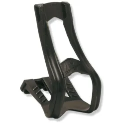 Zefal Accessoires Pédales Christophe 43 Crochet De Pédale Plastique M 1 Paire, Noir