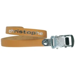 Zefal Accessoires Pédales Christophe 516 Sangles Pour Pédales Cuir, Marron